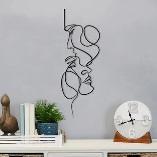 Abstract Metal Wall Art