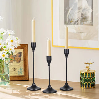 Metal Candle Holder Set