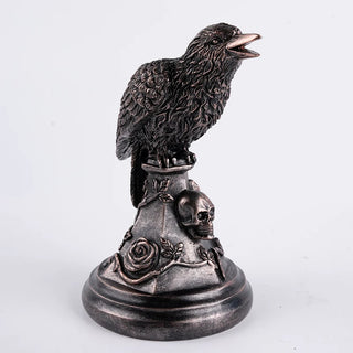 Raven Candlestick Holder Gothic