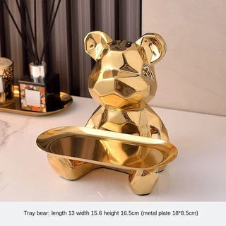 Geometric Bear Tray