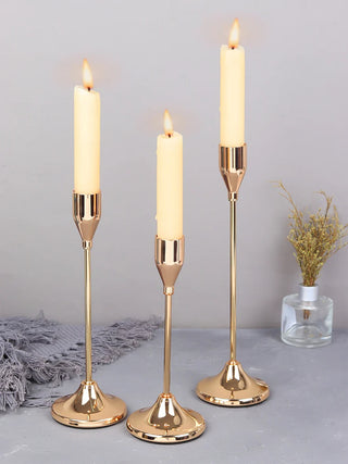 Metal Candle Holder Set