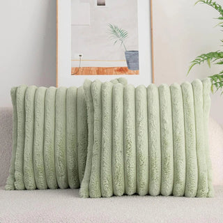 Luxurious Fur Square Cushion Cover