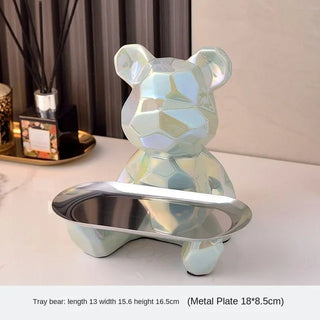 Geometric Bear Tray