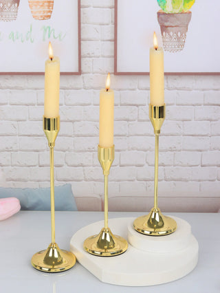 Metal Candle Holder Set