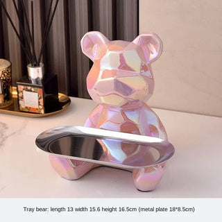 Geometric Bear Tray