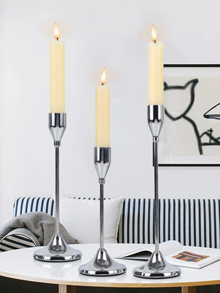 Metal Candle Holder Set