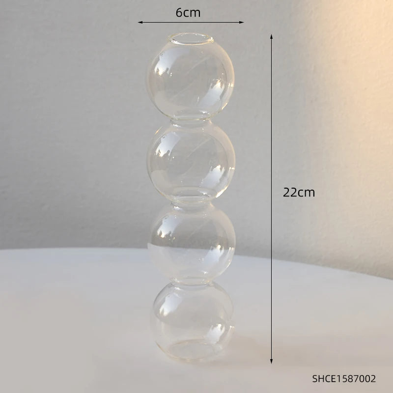 Nordic Glass Bubble Vase